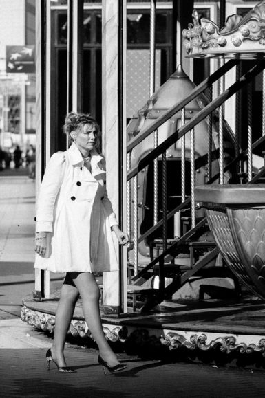 Aurore en blanc / Noir et Blanc