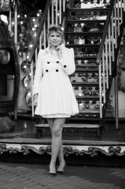 Aurore en blanc / Noir et Blanc